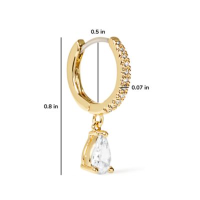 Delicate Huggie Hoops - Elise