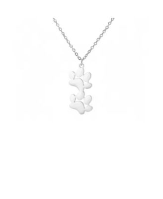 EverPaw Double Paw Print Necklace