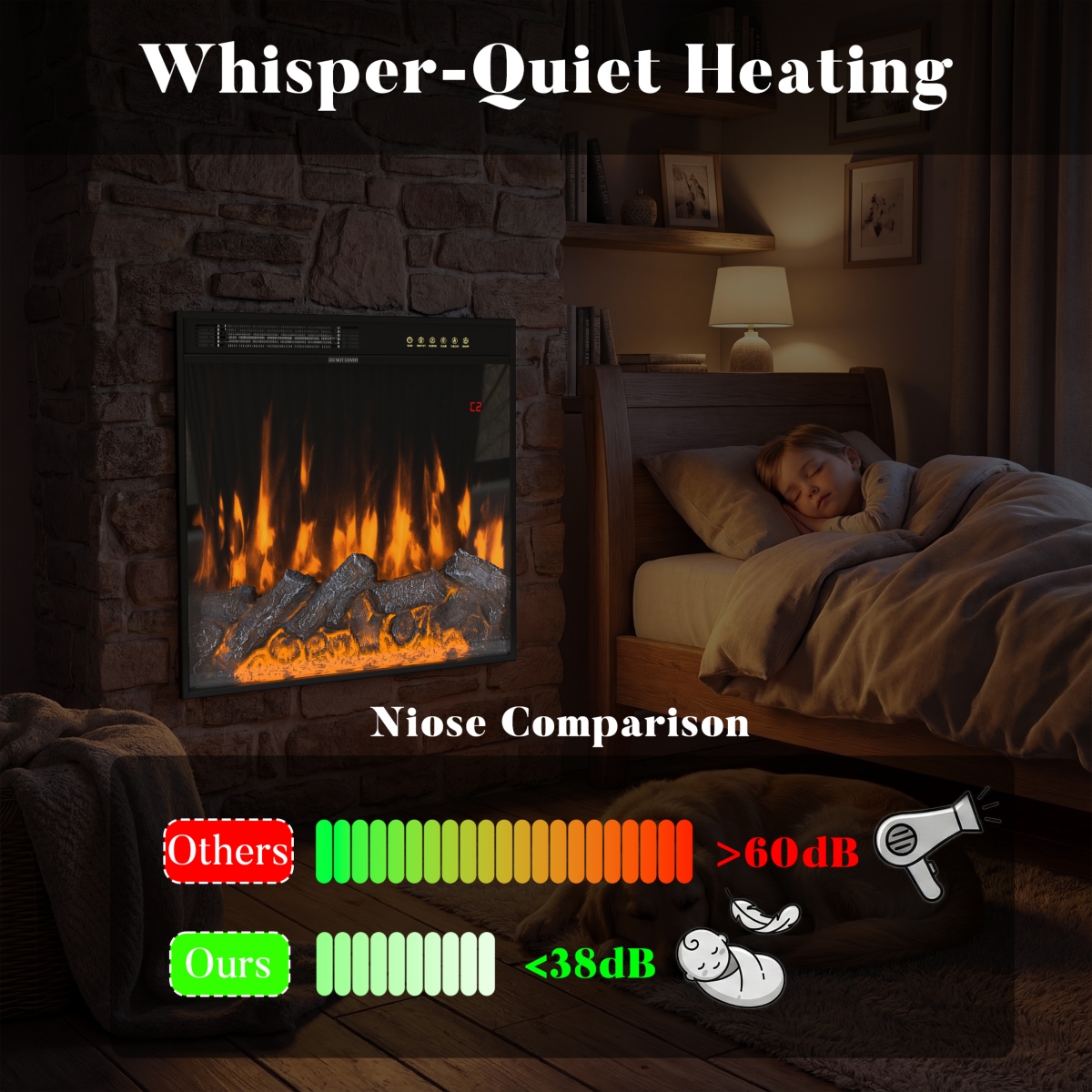 Multifunctional Tv stand with stitching design, media console with tri-color light strip, wooden entertainment center