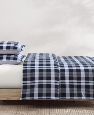 Dream Madras Cotton 3-Pc. Duvet Cover Set, King