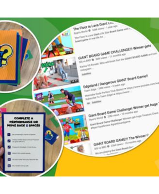 Giant Outdoor Games for Kids Ages 8-12 - Fun Family Game for Kids & Adults with Jumbo Dice