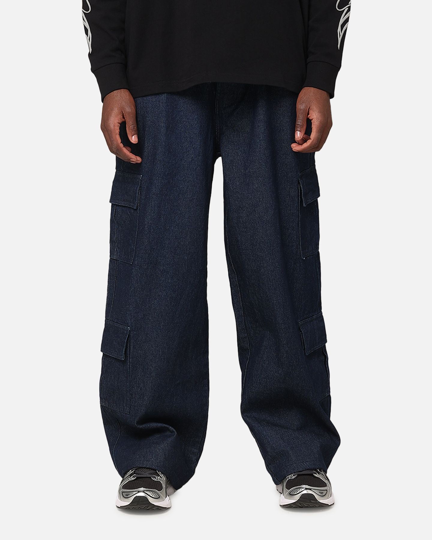 Мужские джинсы CARRE Baggy Cargo, цвет: Индиго джинсовый — фото 1