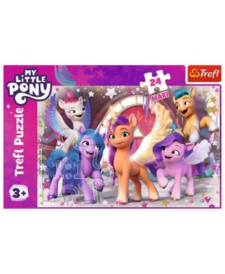 Red 24 Piece Maxi Puzzle - My Little Pony - A Happy Day of Ponies