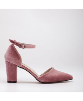 Gisele Closed Toe High Block Heels