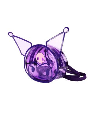 Character Head Adult Clear Purple PVC 12" Mini Backpack