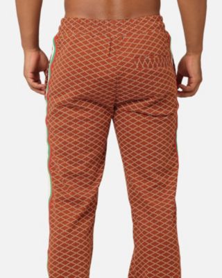Big & Tall Luxe Printed Pants, Brown, 3XL