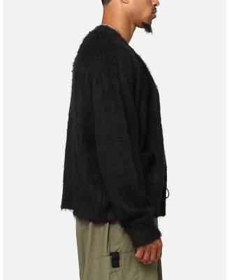 Men's Fuzzy Cardigan