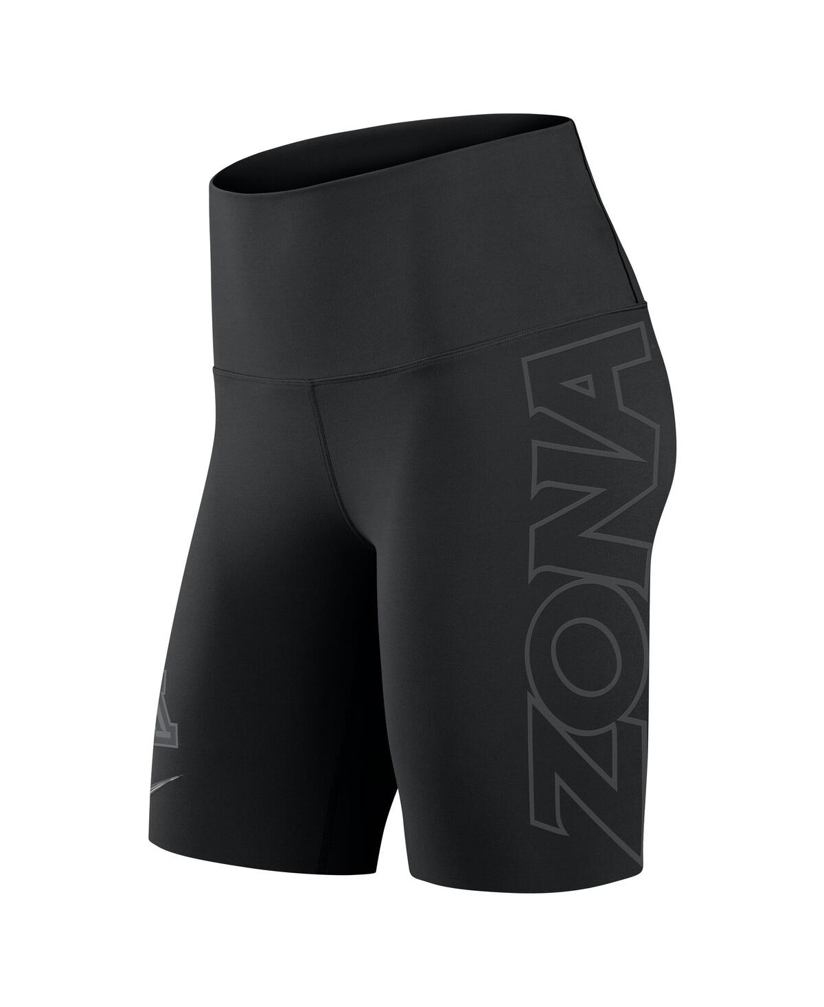 Nike Women's Black Arizona Wildcats Zenvy Performance Bike Shorts In Black