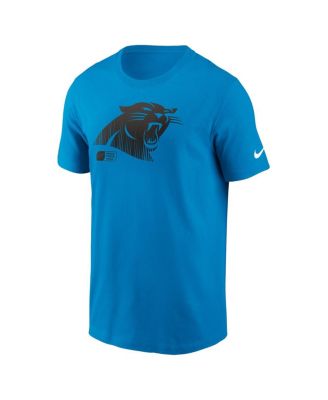 Men's Blue Carolina Panthers Faded Essential T-Shirt