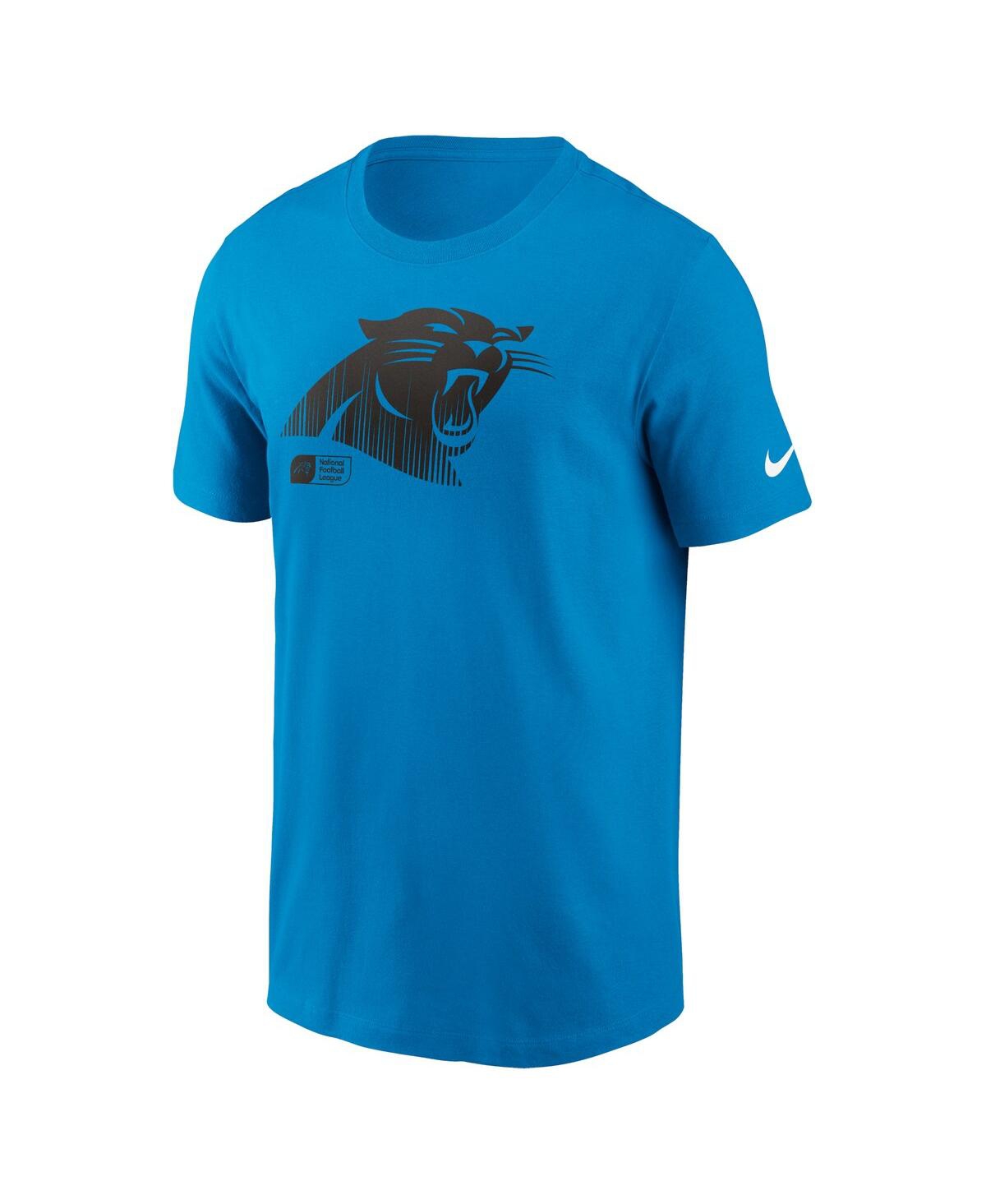 Nike Carolina Panthers Faded Essential  Men's Nfl T-shirt In Blue