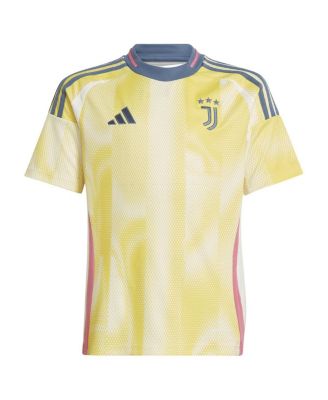 Big Boys and Girls Yellow Juventus 2024/25 Away Replica Jersey
