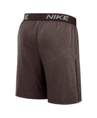 Men's Brown San Diego Padres Authentic Collection Performance Knit Shorts