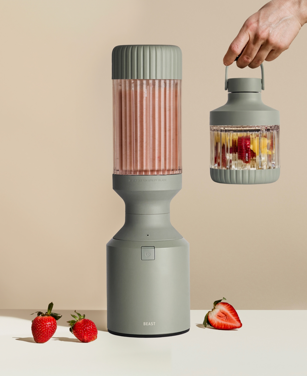 Beast Health Beast Mega 1200 Blender In Sage