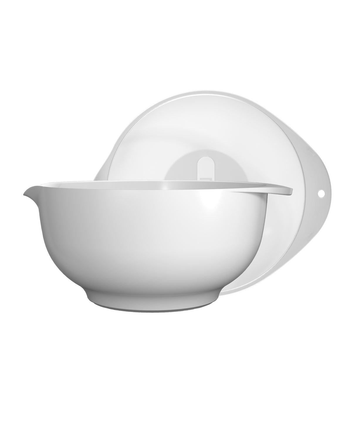 Rosti Margrethe 5.3-quart Mixing Bowl With Lid In White