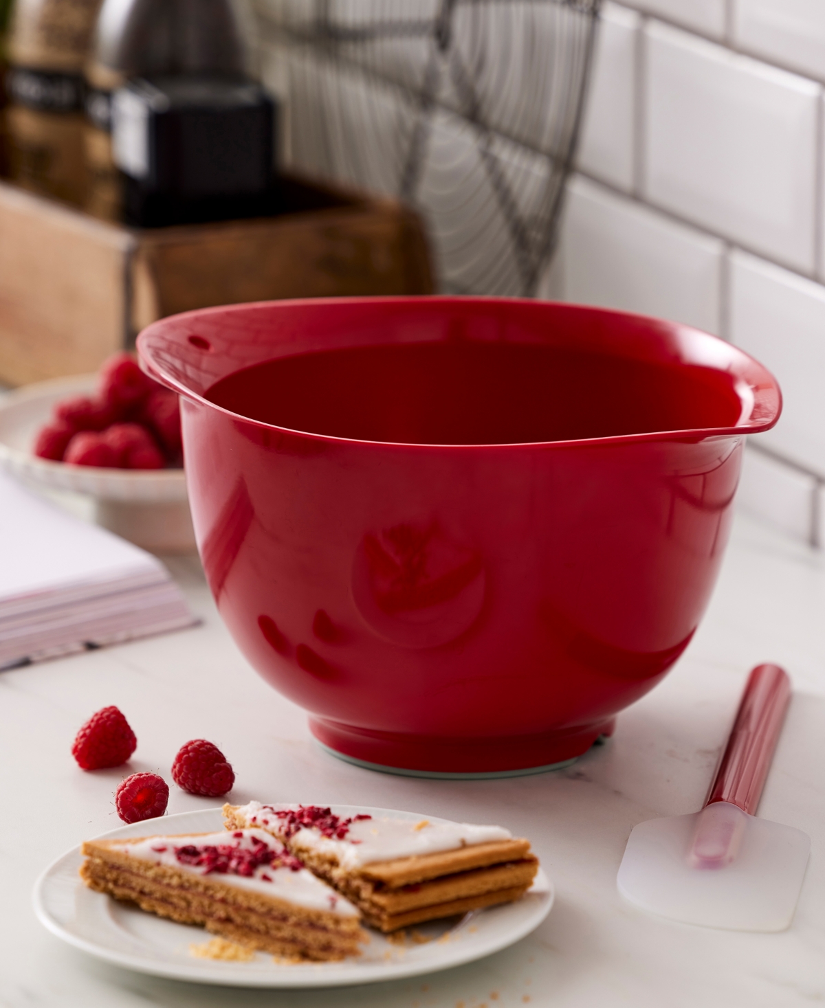 Rosti Victoria 3-quart Mixing Bowl In Red