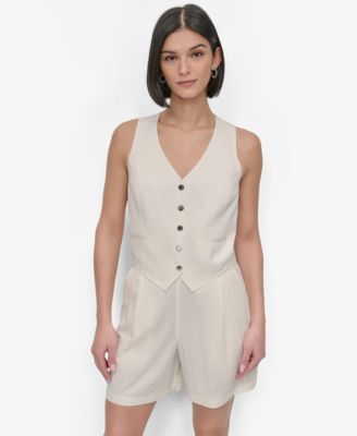 DKNY - Women's Vest Romper