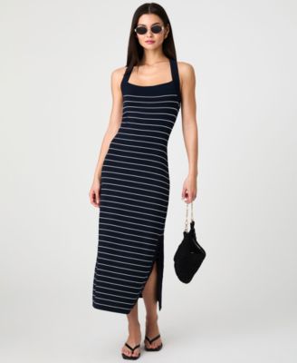 French Connection - Women's Striped Bodycon Knit Dress