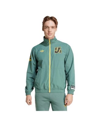 adidas - Men's Green Jamaica National Team Varsity Pack Full-Zip Track Top
