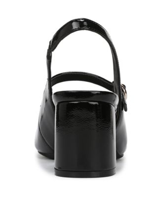 Women's Trust Block Heel Mary Jane Slingback Pumps