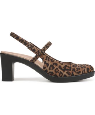 Women's Evoke Block Heel Slingback Pumps