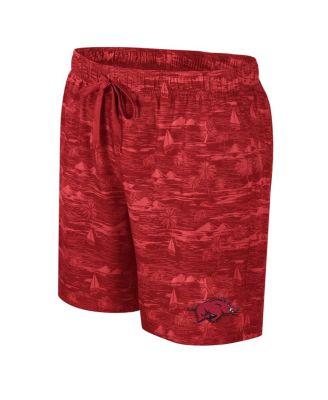 Men's Cardinal Arkansas Razorbacks Ozark Swim Shorts