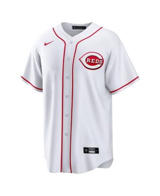 Men's Elly De La Cruz White Cincinnati Reds Home Replica Jersey
