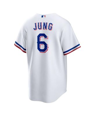 Men's Josh Jung White Texas Rangers Replica Player Jersey
