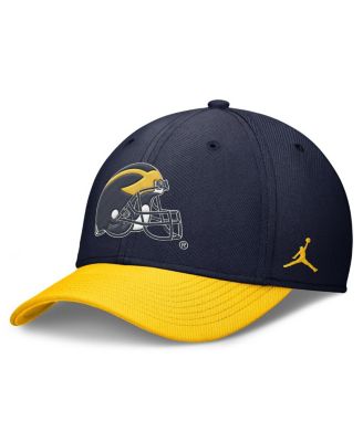 Nike - Men's Navy Michigan Wolverines Rise Performance Flex Hat