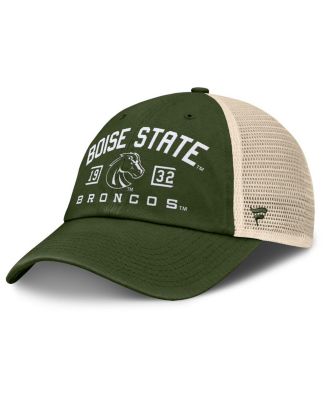 Fanatics - Men's Olive Boise State Broncos OHT Military Appreciation Frontier Trucker Adjustable Hat