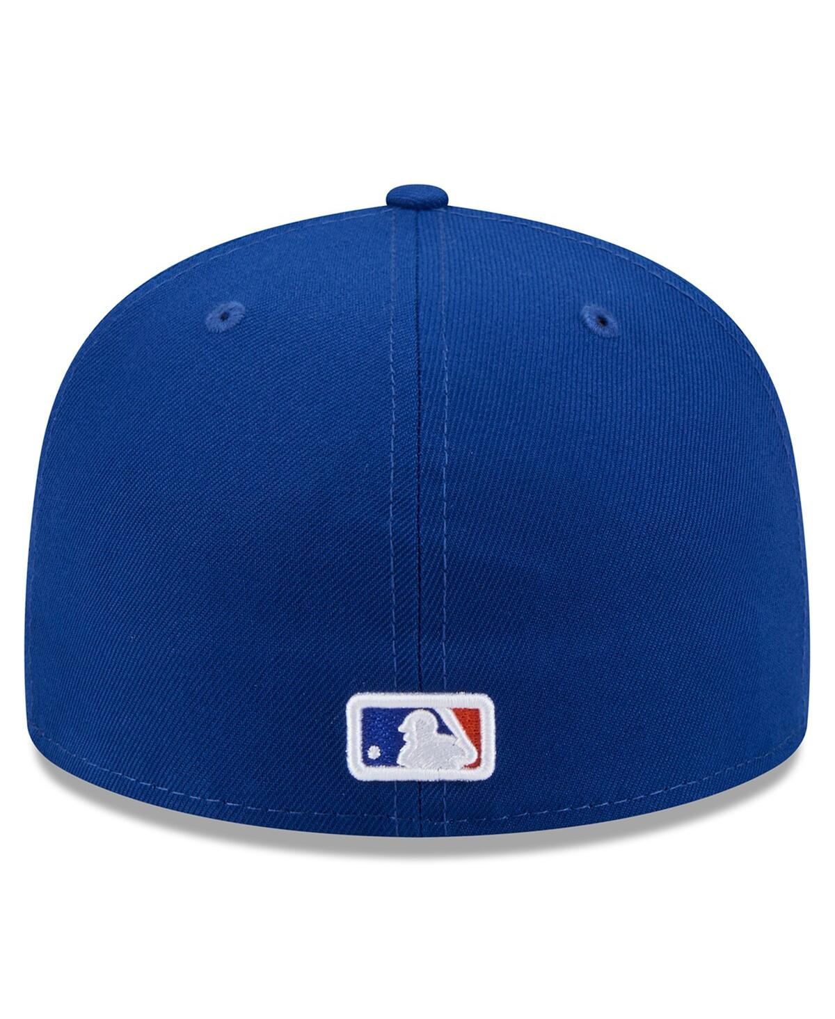 Shop New Era Men's Royal New York Mets 2025 Jackie Robinson Day 59fifty Fitted Hat
