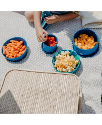 Lidded Bowls 10oz: 2 pk - Deep Pool