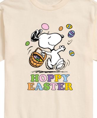 Men's Peanuts Snoopy Hoppy Easter Short Sleeve T-Shirt