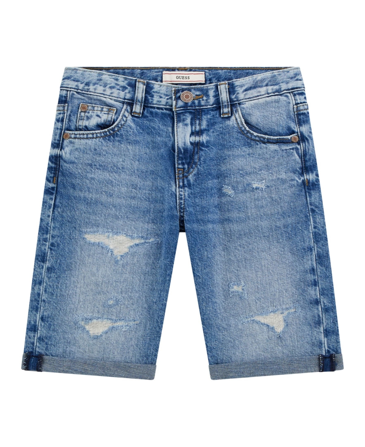 Guess Big Boys Denim Shorts In Blue