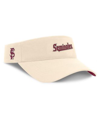 Nike - Men's Natural Florida State Seminoles Primetime Ace Adjustable Visor