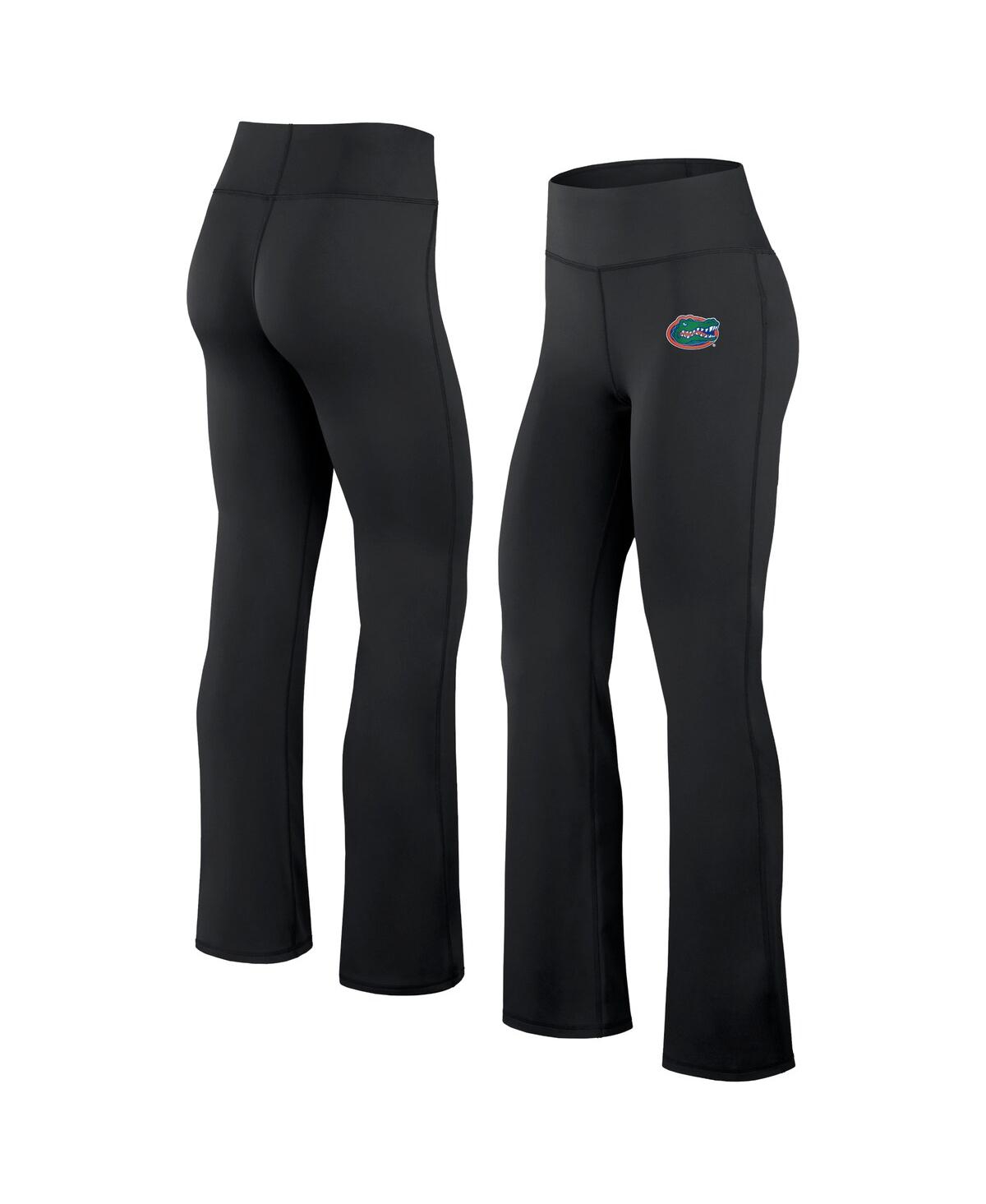 Women's Black Florida Gators Training Camp Maxed Out Flare Leggings - Black