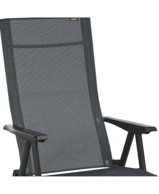 Patio Steel Arm Chair – Modern Outdoor Seating for Any Space