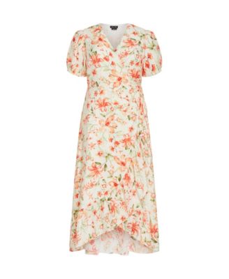 Plus Size Sarina Print Dress