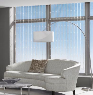 1 Piece Premium Luxury Large Pearl Beaded Window Curtain Panel - 84 in. Long