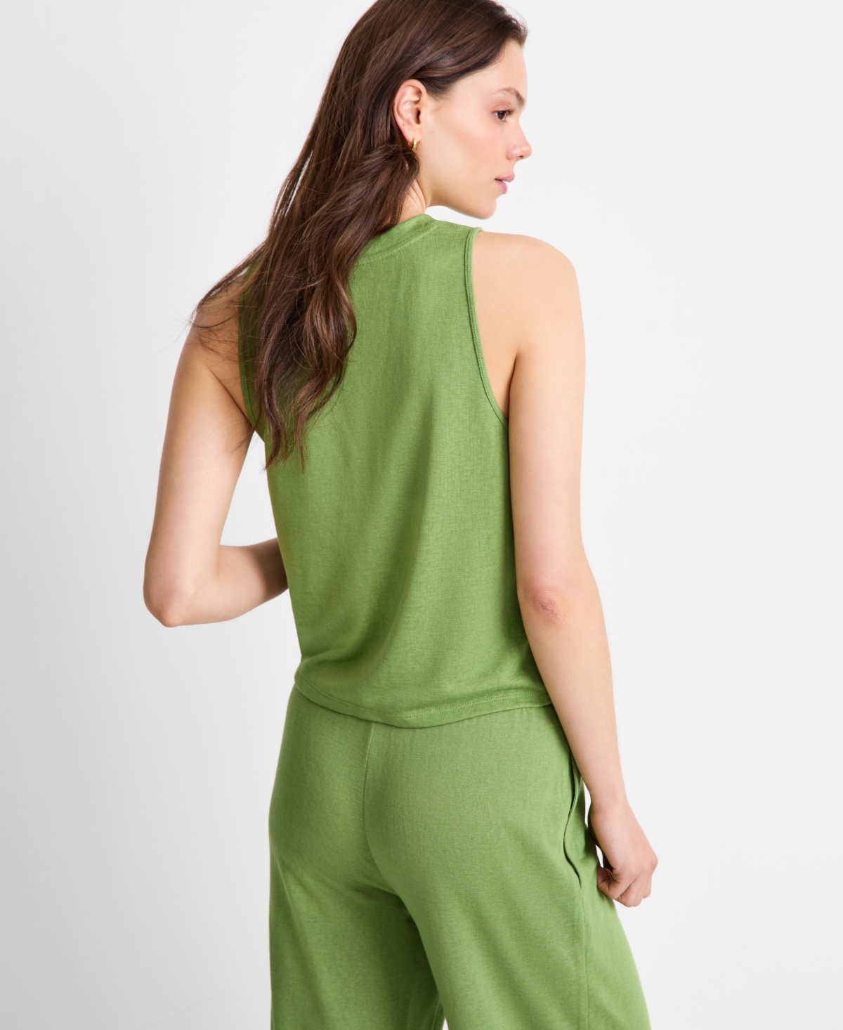 State Of Day Women's Relaxed Muscle Tank Top, Exclusively At Macy's