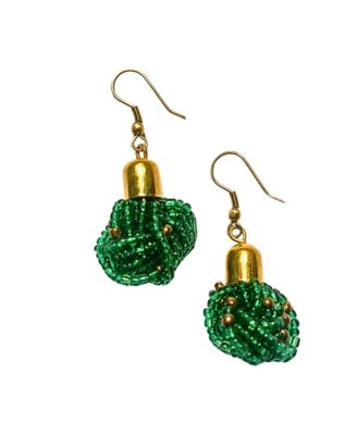 Kendi Amani Bush Berry Earrings - Emerald green 20$