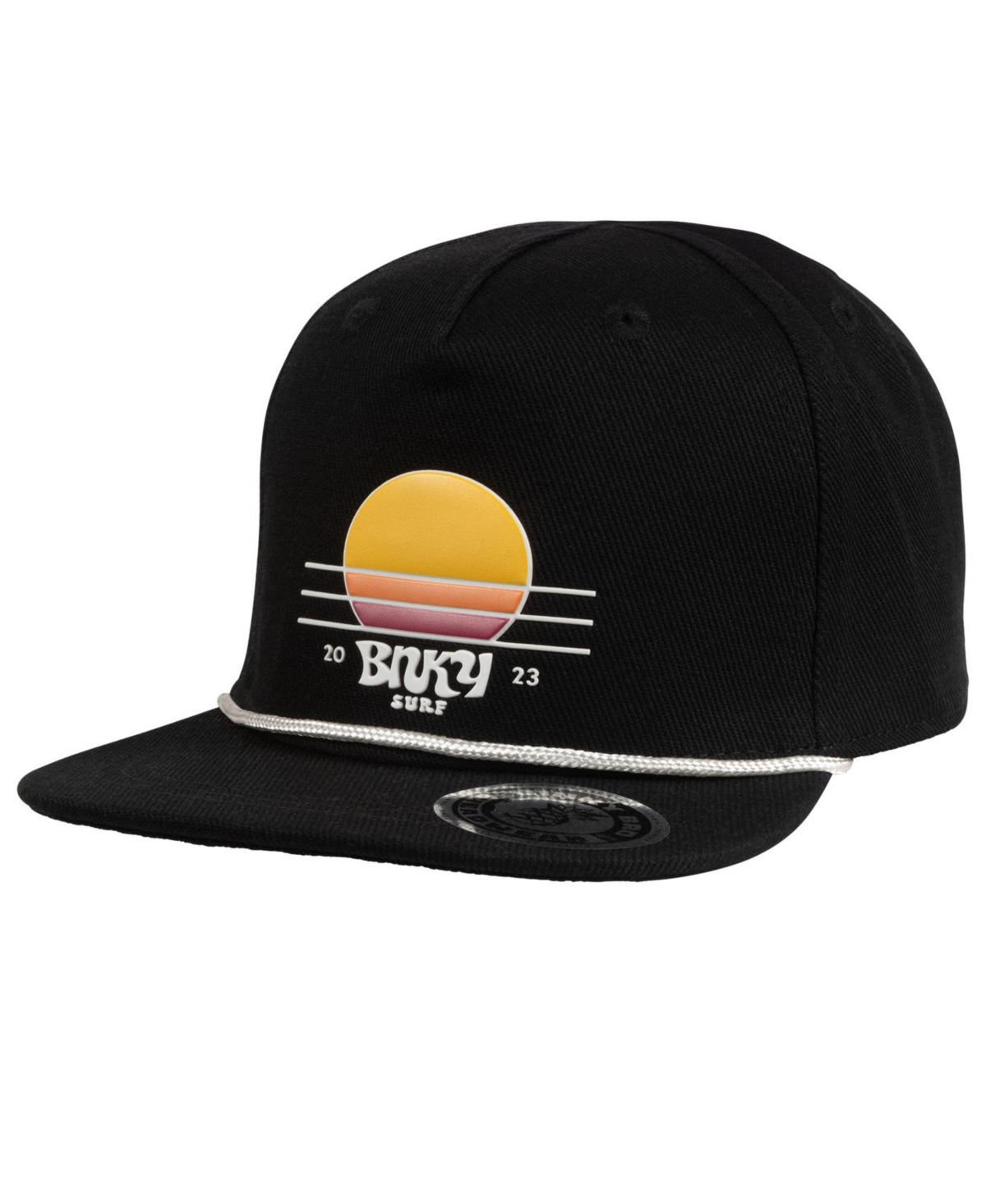 Men's Panga Drops Snapback Hat - Black