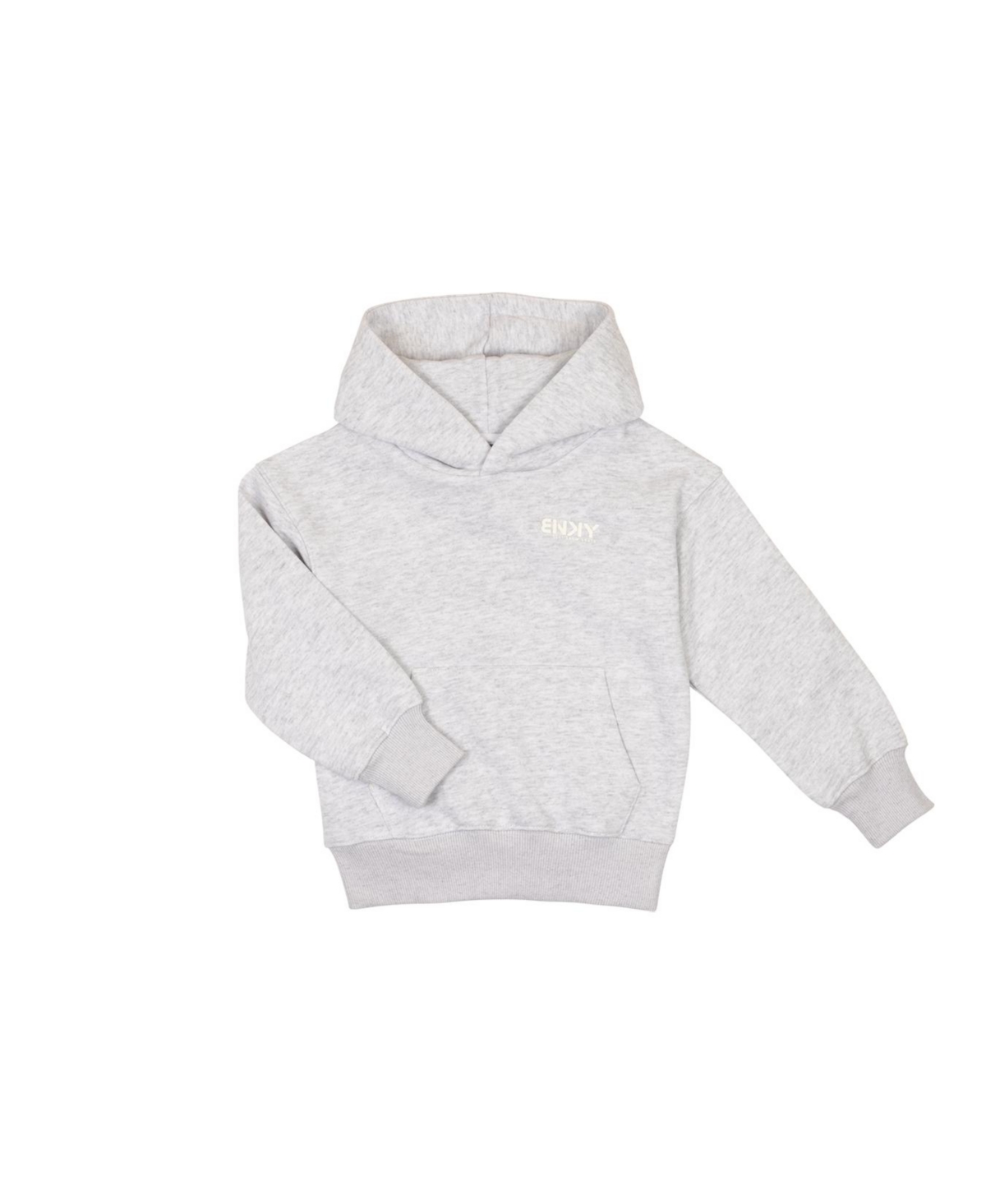 BinkyBro Toddler Boys Over & Out Hoodie - Heathered gray
