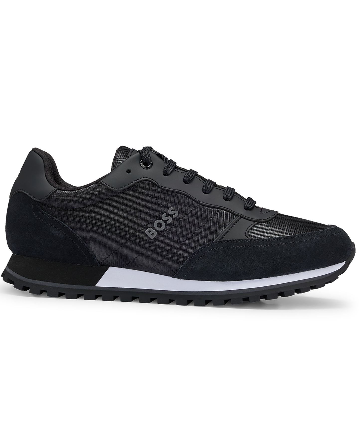 Мужские кроссовки Hugo Boss Parkour Runner, цвет: Чёрный — фото 2