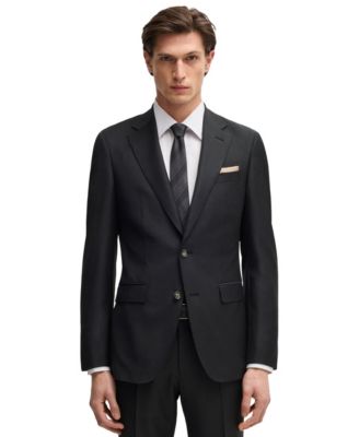Hugo Boss - Men's Virgin Wool Slim-Fit Jacket
