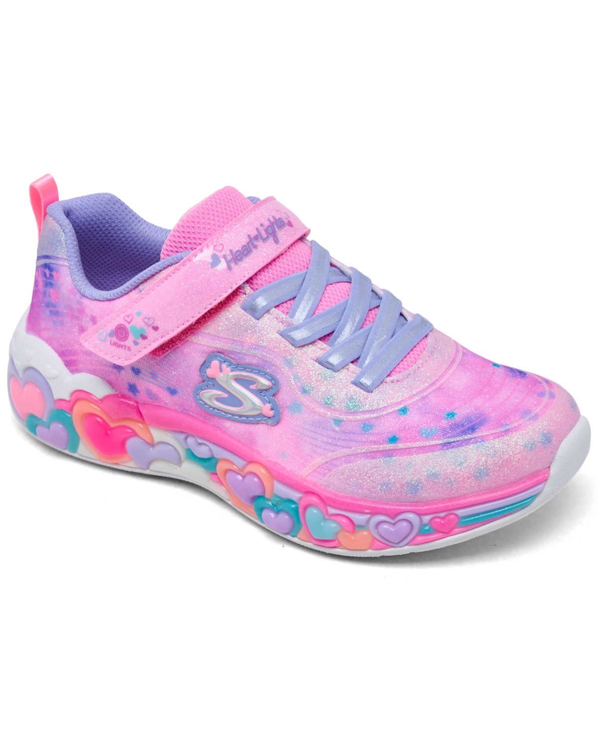 Skechers Girls Preschool   Eternal Hearts In Pink