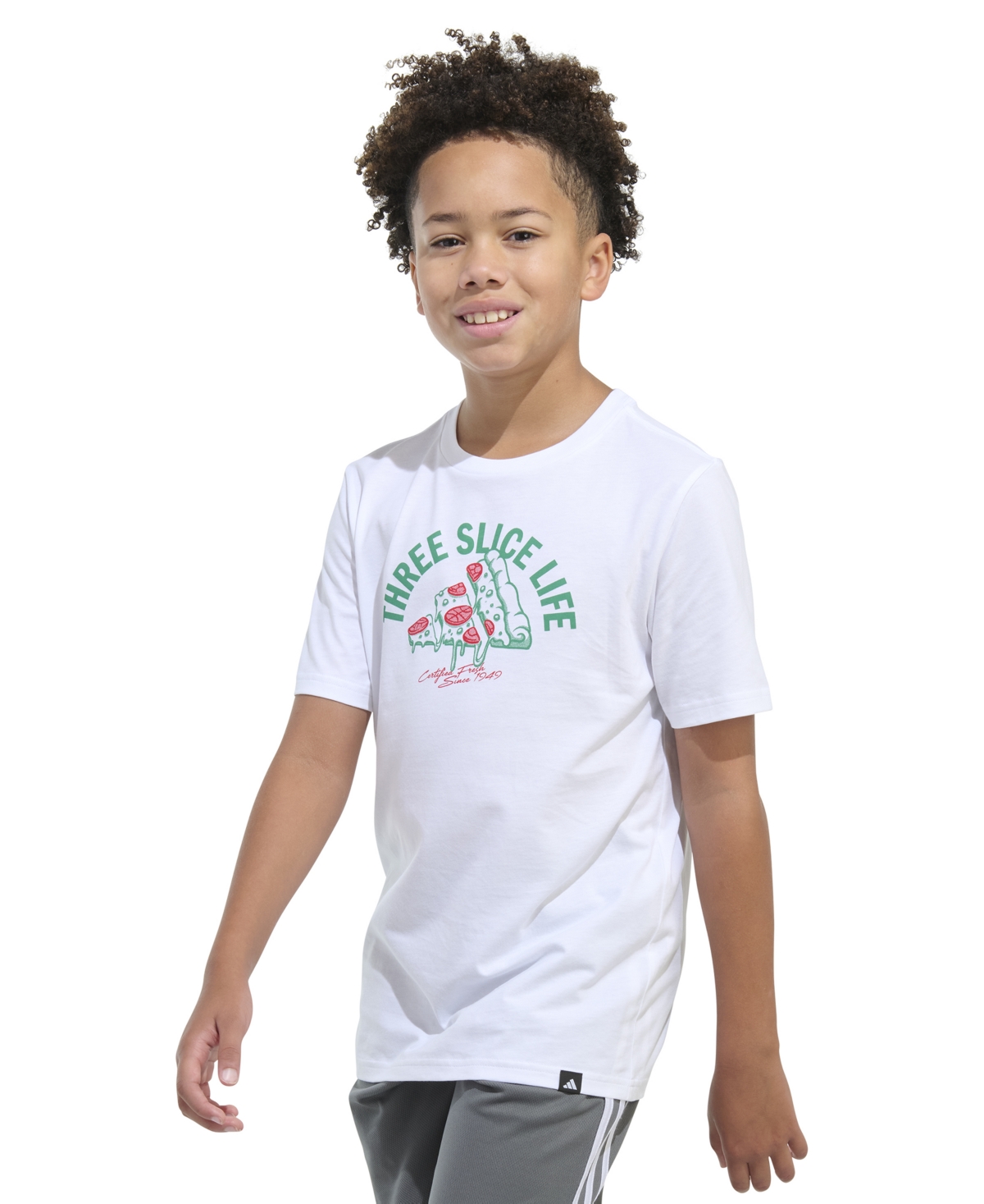 Adidas Originals Adidas Kids' Three Slice Life Graphic T-shirt