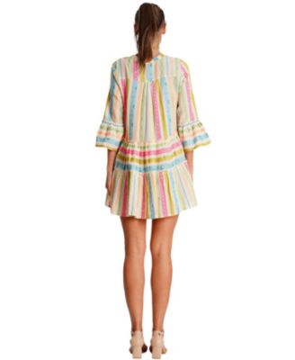 Women's Calypso Striped Kaftan