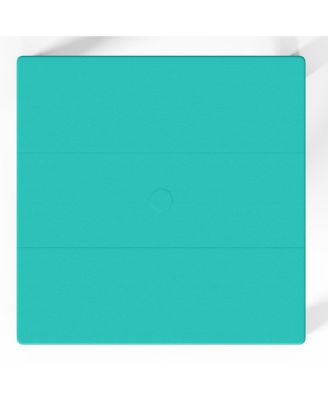 Kids 24" Wide HDPE Plastic Childrens Square Dinner Table