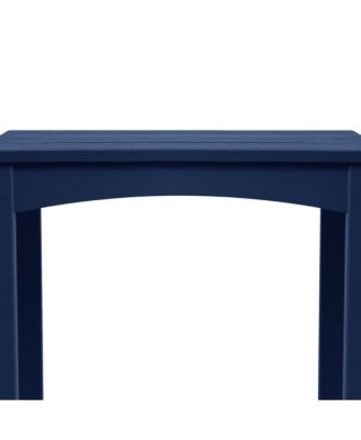 Kids 24" Wide HDPE Plastic Childrens Square Dinner Table