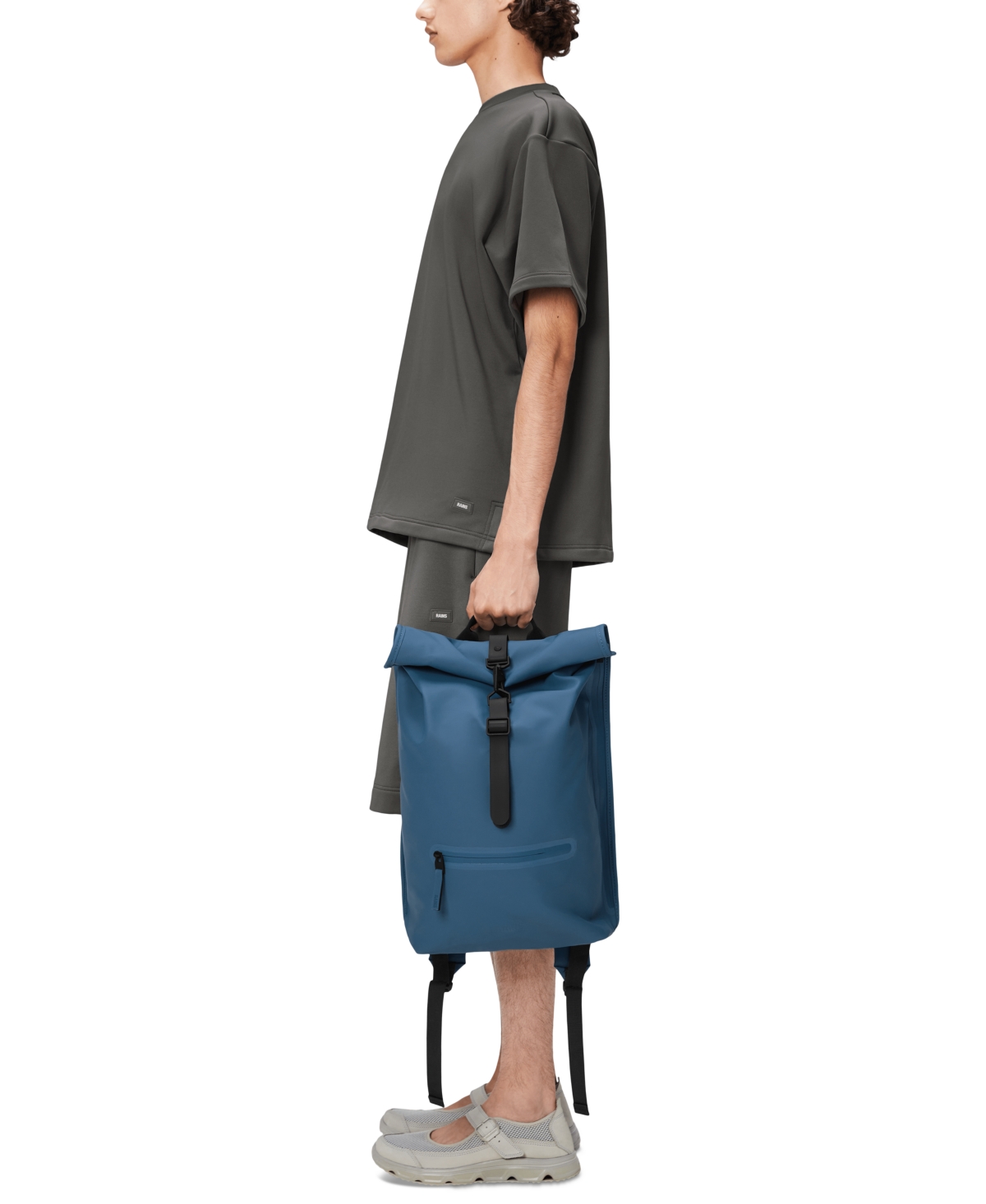 Rains Men's Rolltop Rucksack Bag